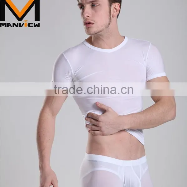 2014 Hot Sale Sexy Thin Men's Bodysuit Underwear Breathable Body Shaper SM03-11 photo-3