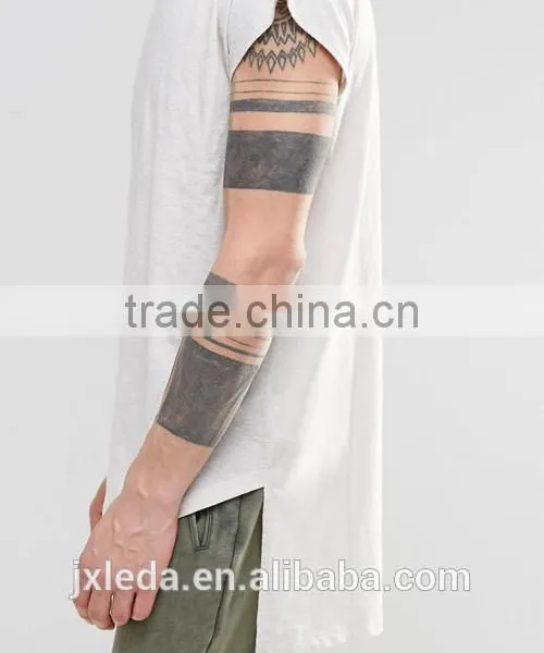 OEM Men Oversized Sleeveless Plain Crew Neck T-shirt photo-3