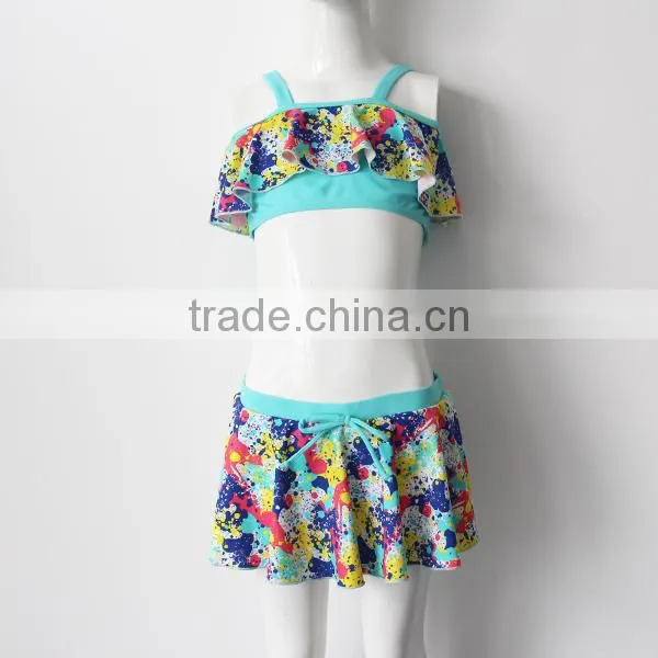 High Quality Young Girl Bikini Swimwear photo-4