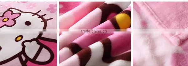 Multi Function Fashion Printed Fleece Blankets For Girl Child photo-4