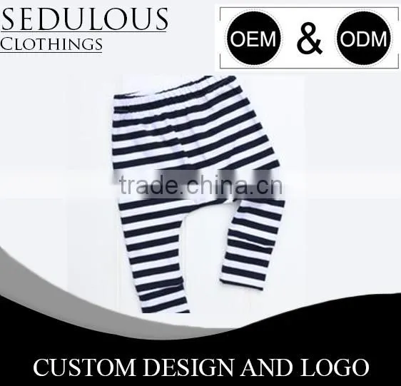 Factory Sale Stripes Printed Baby Pants Leggings photo-2