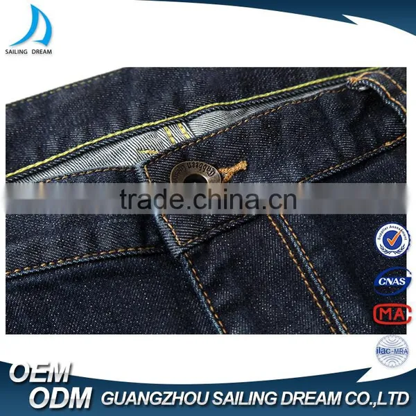 High Quality Biker Brand Name Mens Slim Fit Denim Jeans for Wholesale photo-6