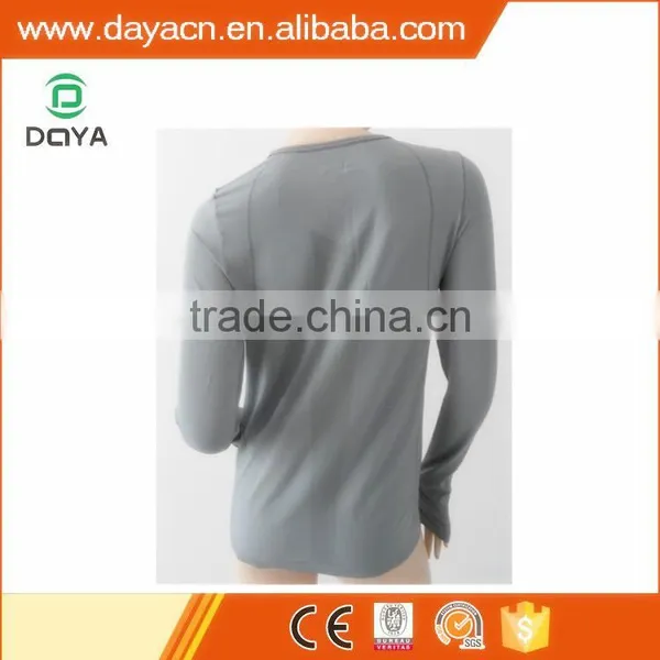 Women's Suitable Soft Long Sleeve T-shirt Seamless Long Sleeve T-shirt photo-6