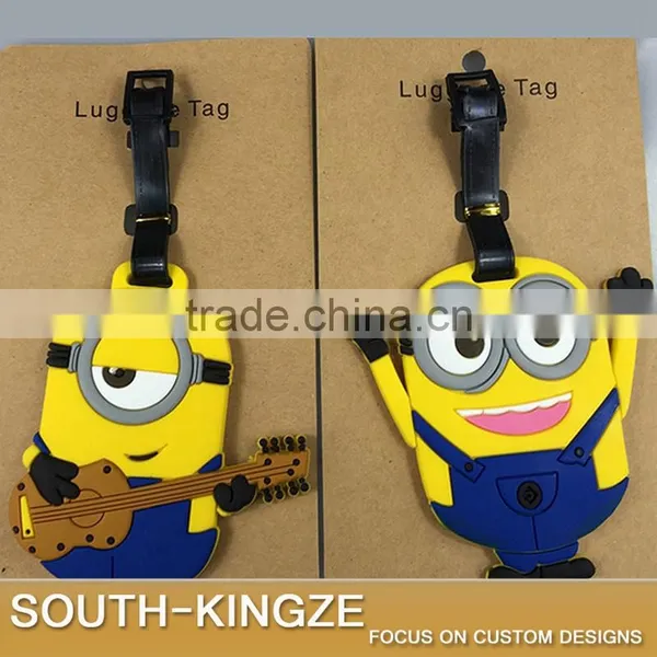 Buy From China Fancy Design Colored Mini Despicable me Luggage Tag photo-3