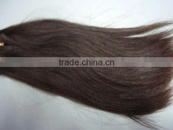 Single Layer Animal Hair for Doll Spiral Mohai Yak Doll Hair Weaves Extension photo-3