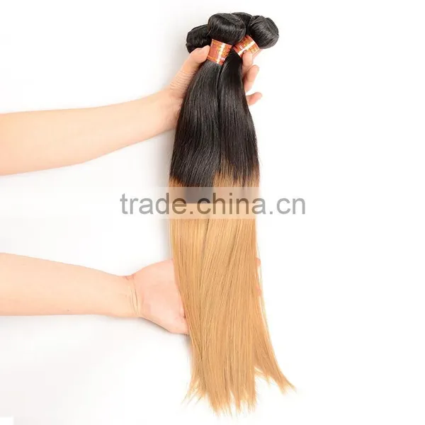 Beautiful 1b/27 Straight 6a Virgin Hair Alixpress Malaysian Hair photo-3