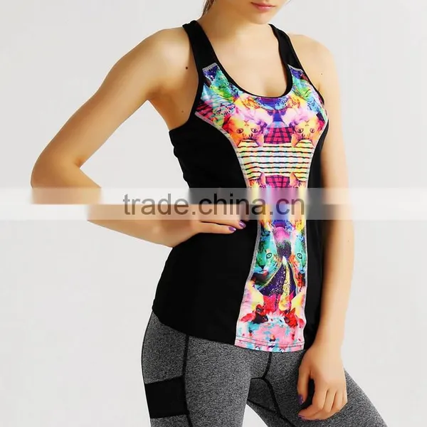 HOT SALE OEM Quality Yoga Fitness Tank Tops With Good Offer photo-3