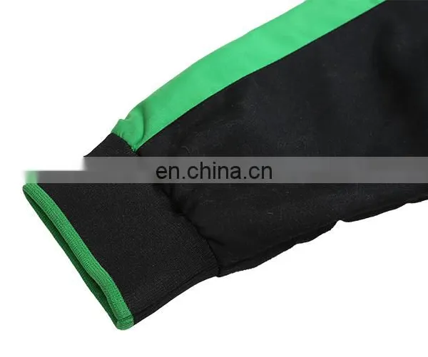 Lateset Design Black and Green Custom Track Suit photo-5