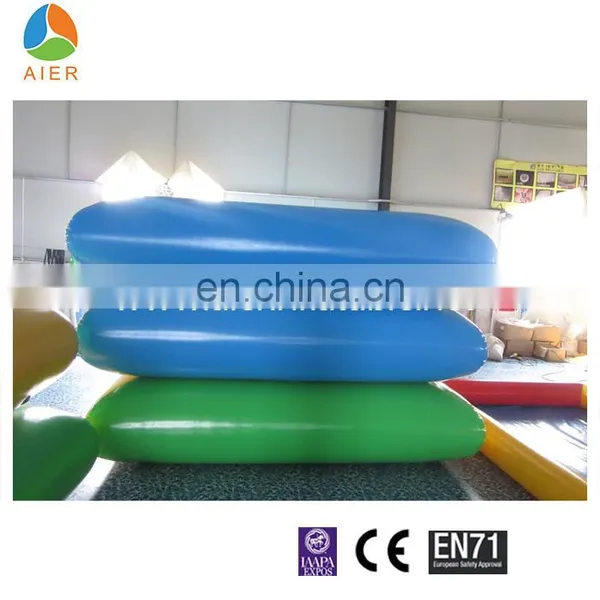 Double Layer Inflatable Swimming Pool Giant Blue Inflatable Pool for Kids and Adults