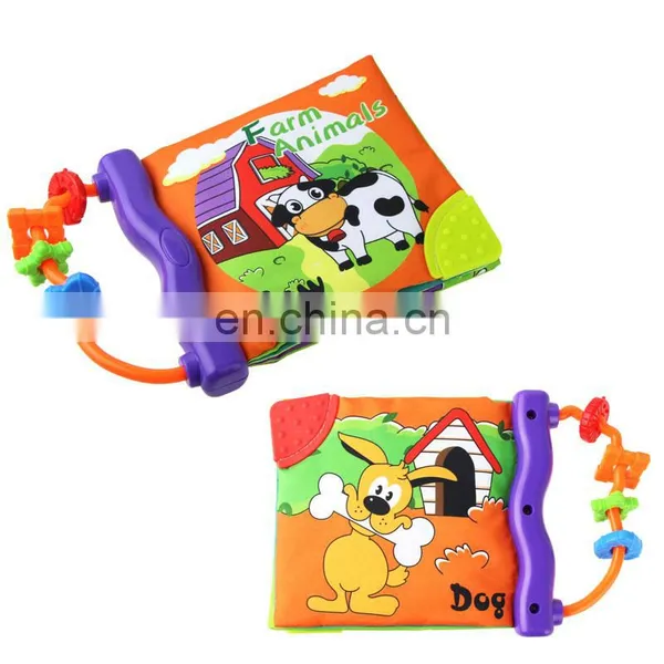 2017 New Toys for Toddler Cloth Book, Educational Fabric Baby Soft Cloth Book photo-3