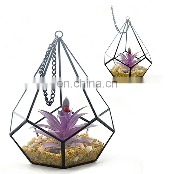 Terrarium Geometric Glass Terrarium Wholesale Drop Shape