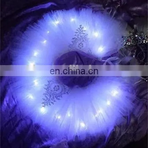 Aidocrystal Handmade Party Cute Light up Tutu Dress Custom Led Tutu for Women