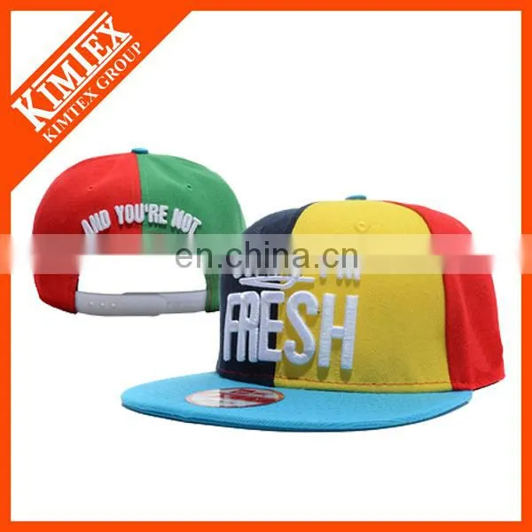 2017 New Designed Hot Sell Custom Cotton Snapback Cap photo-4