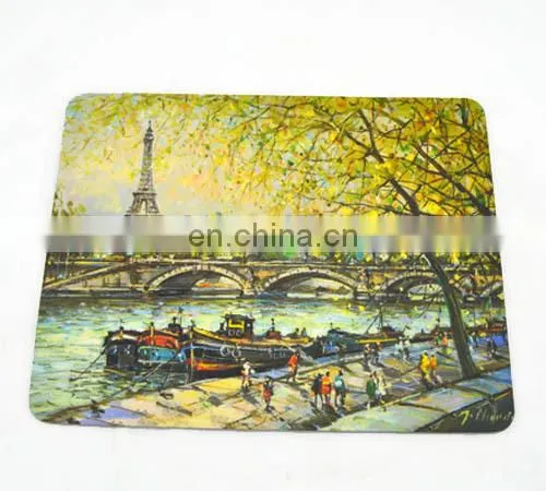 Business Gift White Eva Backing Plastic Surface Mouse Pads Custom Images photo-4
