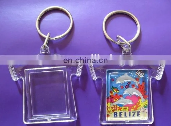 Advertising and Decoration Blank Acrylic T-shirt Key Chains photo-2