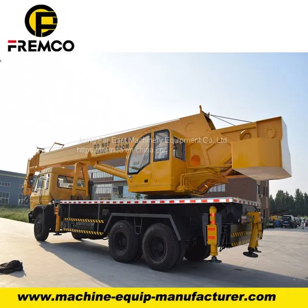 16 Tons Dongfeng Truck Mounted Boom Jib Crane photo-2