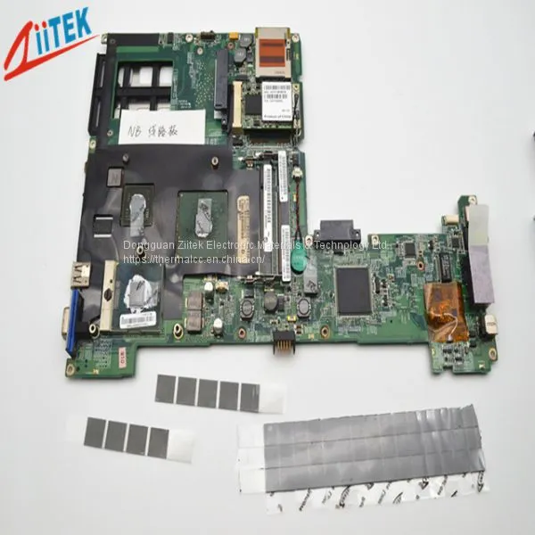 Grey 2.8W/mK Thermal Conductive Gap Filler Pad for RDRAM Memory Modules photo-4