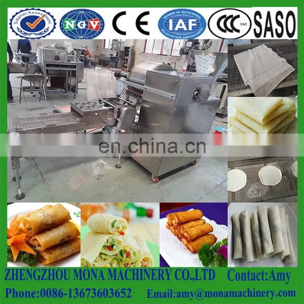 Spring Roll Peel Making Machine/Spring Skin /wrapper Forming Wrapper for Sale photo-4