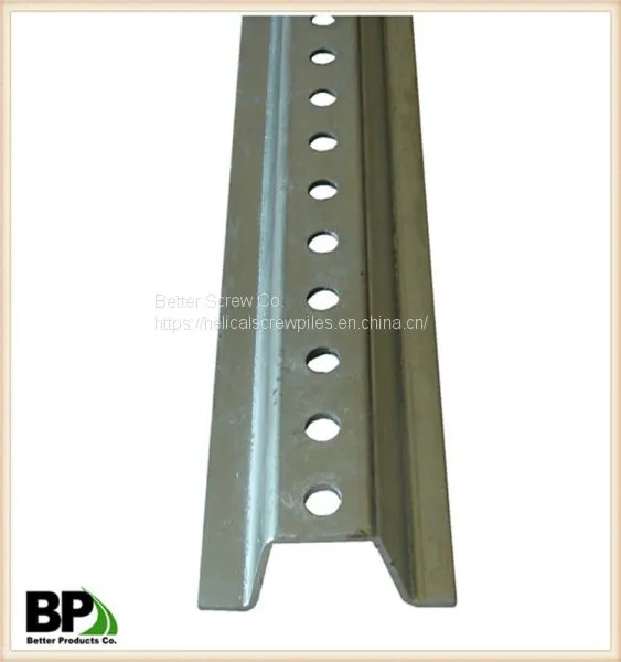 Powder Coated U Channel Post Used in Vineyard photo-3