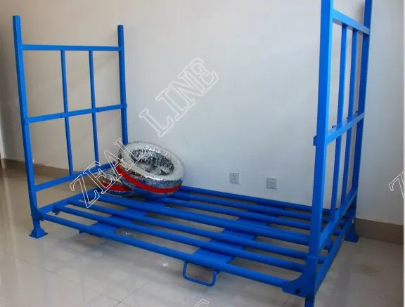 Warehouse Storage Heavy Duty Steel Stacking Tire Racking Tire Rack photo-4