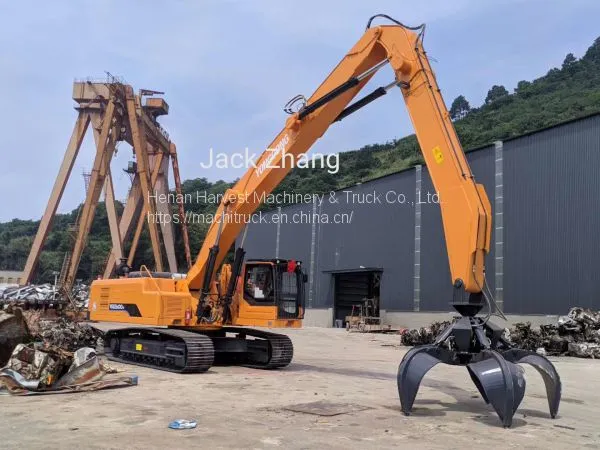 Port Material Handling Excavator 60 Ton Port Unloader Port Crane In Indonesia, Thailand, Bangladesh, Myanmar, Laos, Vietnam photo-5
