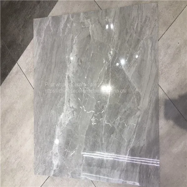 Oil-absorbing & Water-absorbing Glazed Vitrified Tiles Full Polished Glazed Floor For Bathing Centers photo-2