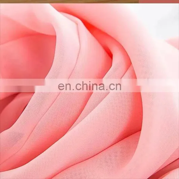 China Supplier 100% Polyester Woven Chiffon Fabric for Woman Dress photo-2