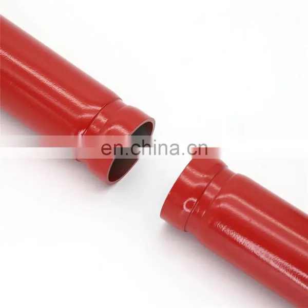 2020 SCH10 6'' New Red Painted Grooved Fire Fighting Steel Pipe photo-6
