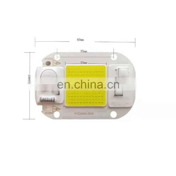 50W 220V Full Spectrum White Warm White Led Cob Chip 6040 photo-6