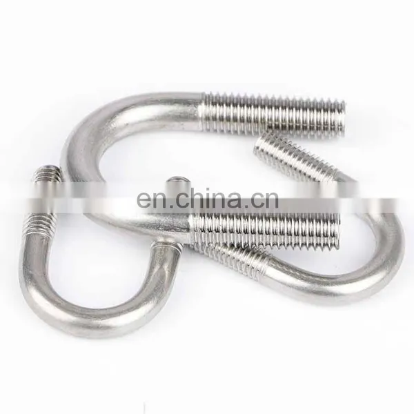 Types of u Bolt Clamp Stainless Steel Double u Bolt m8 photo-2