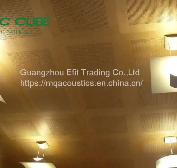 Perforated Timber Acoustic Panel photo-3