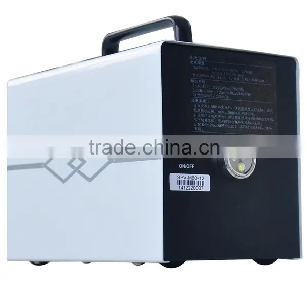 20W DC / USB Output AC / Solar Panel Input LED Lighting Mini Solar System photo-3