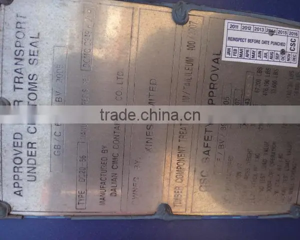 20GP Used ISO Shipping Container for Sale photo-4