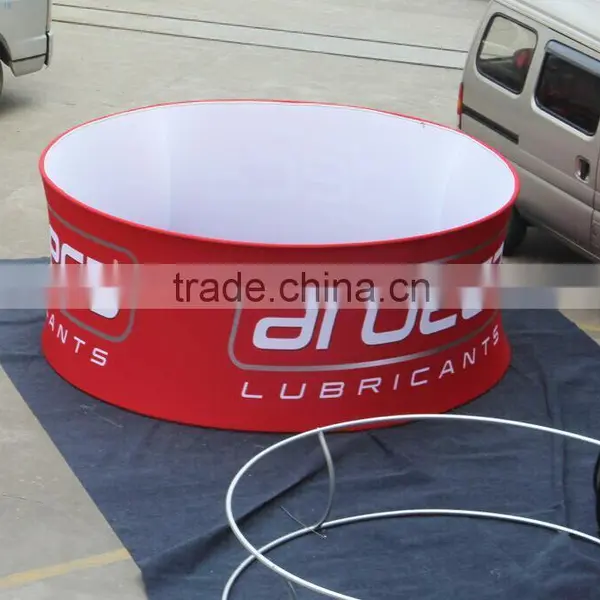 Custom Company Logo Printed Fitted Stretch Stand and Hang Up Banner photo-2