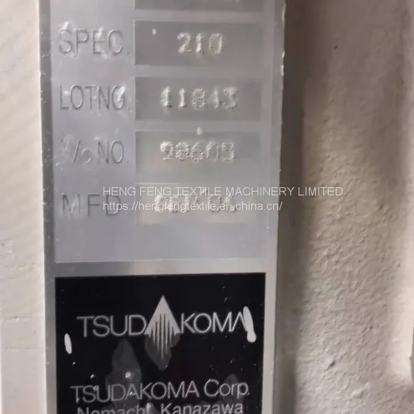 Second Hand Weaving Machine Tsudakoma ZAX-N 210cm Used Air Jet Looms Year 2013 ​Staubli 1661 Positive Cam photo-2
