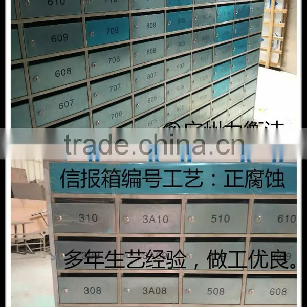 Stainless Steels Corporate Mailbox for Office&appartment in Door Used photo-2