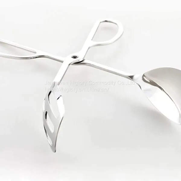 Buffet Tongs Stainless Steel Buffet Party Catering Food Serving Tongs Salad Tongs photo-3