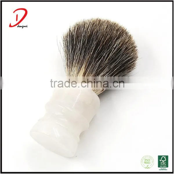 Newest Badger Hair Knot Stone Handle Shaving Brush,Shaving Brush For Men photo-3