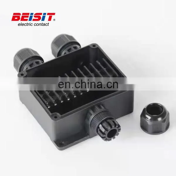 Electrical Integrated Control Box IP67 With Terminal Block And Cable Gland Assembly Used For CNC Machine photo-4