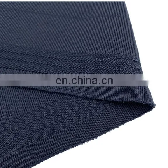 Comfortable High Elastic Polyester 1*1 Flat Knit Rib Brand Womens Ribbed Knit Top photo-5