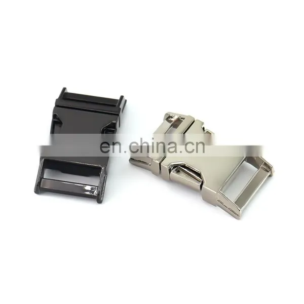 Factory Wholesale Metal Quick Side Release Buckle Dog Collar Buckle For Dog Collar photo-3