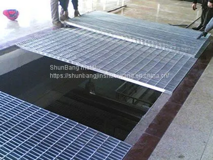 Marine Hot-dip Galvanized Steel Grating Deck Passage Galvanized Steel Grating Q235 Carbon Steel photo-4