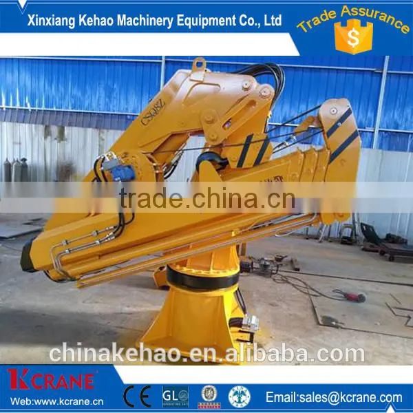 Kcrane Slewing Davit Arm and Crane for Sale photo-5