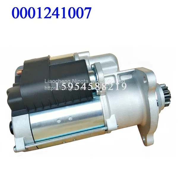 Bosch 0001241007 Electric Motors Soft Starters Suppliers Starter Motor 11 Teeth China Self Starter Motor for Daf Engine photo-3