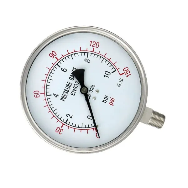 Stainless Steel Pressure Gauge With 150mm Diameter China Factory photo-4
