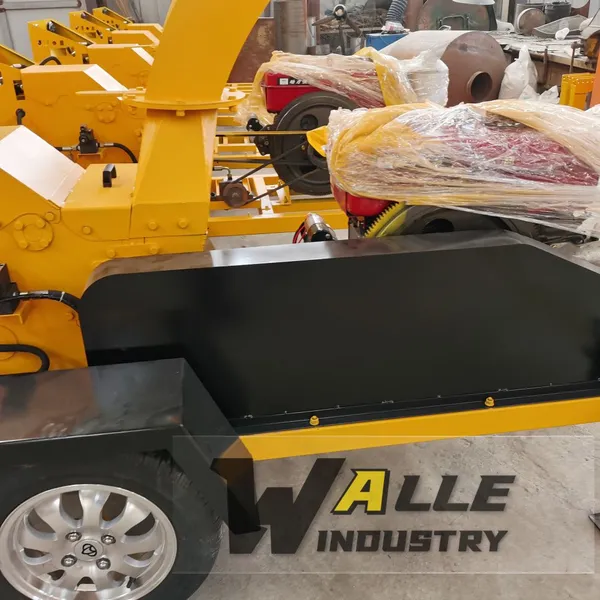 Tree Branch Wood Chips Crush Machine Woodchipper 15 hp Wood Chipper Made in China