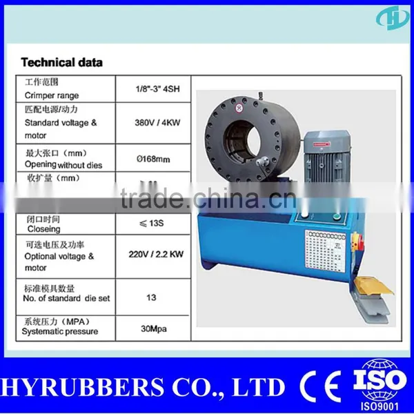 6-51mm Steel Wire Hose Crimp Tool Hose Crimping Machine photo-6