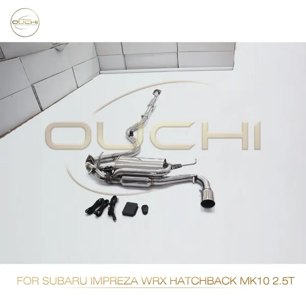 SS304 Exhaust System Catback for Subaru WRX/Impreza STI/Impreza WRX Hatchback MK10/WRX Sedan Muffler With Tips High-performance Car Exhaust Parts photo-4