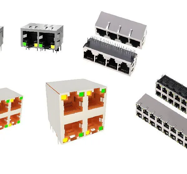 15FB-41DNL， Network Transformer - 48-pin - for POE Power Supply Application