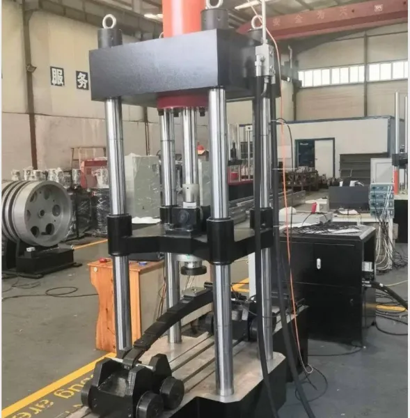 DPS-25B Dynamic and Static Leaf Springs/composite Slabs/plates Load Fatigue Compression Bend Test Bench/testing Machine photo-4